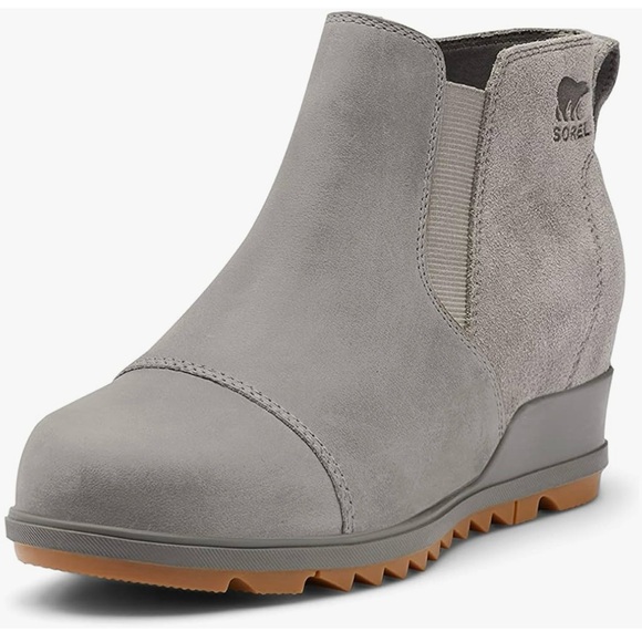 Sorel Women's Gray “Evie” pull on bootie - Picture 4 of 16